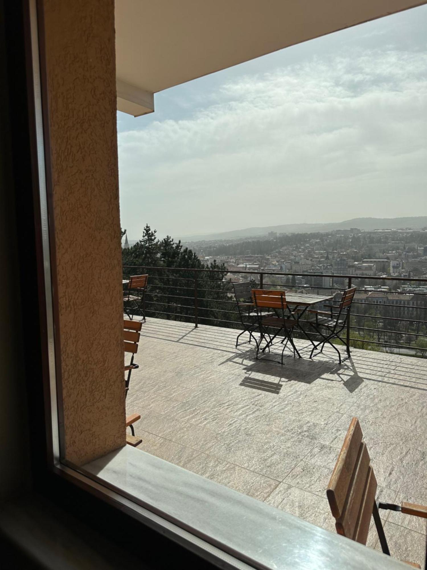克卢日-纳波卡 Panoramic Cetatuie酒店 外观 照片
